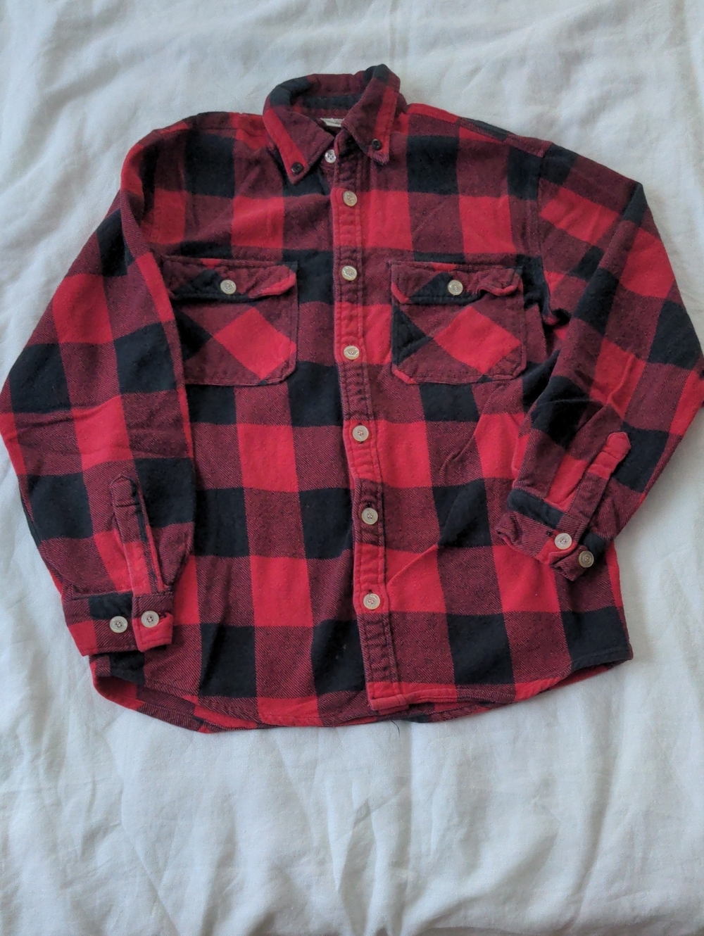 Rothco Vintage Buffalo Plaid Heavyweight Shacket Button Down Size Small